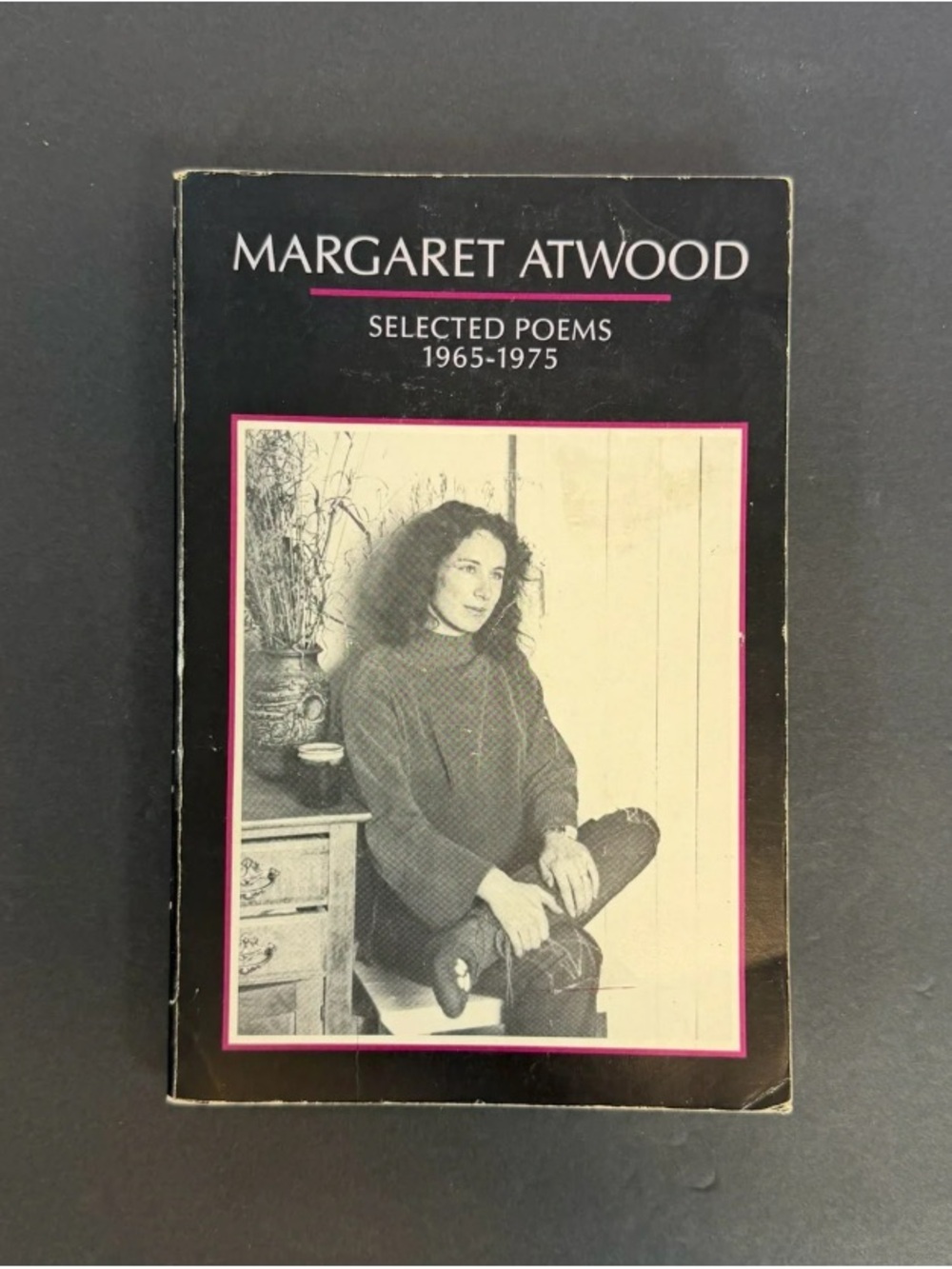 Margaret Atwood Selected Poems 1965-1975 — Black & White Cover